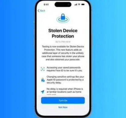 修文苹果授权维修店分享被盗设备保护功能开启方法 