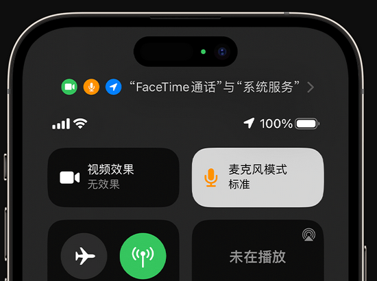 修文苹果授权维修网点分享iPhone在通话时让你的声音更清晰 